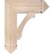 Ekena Millwork Imperial Arts & Crafts Smooth Bracket, Douglas Fir, 5 1/2"W x 20"D x 24"H BKT06X20X24IMP03SDF - alternate 2